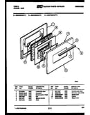 Broiler drawer parts