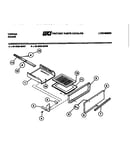 Broiler drawer parts