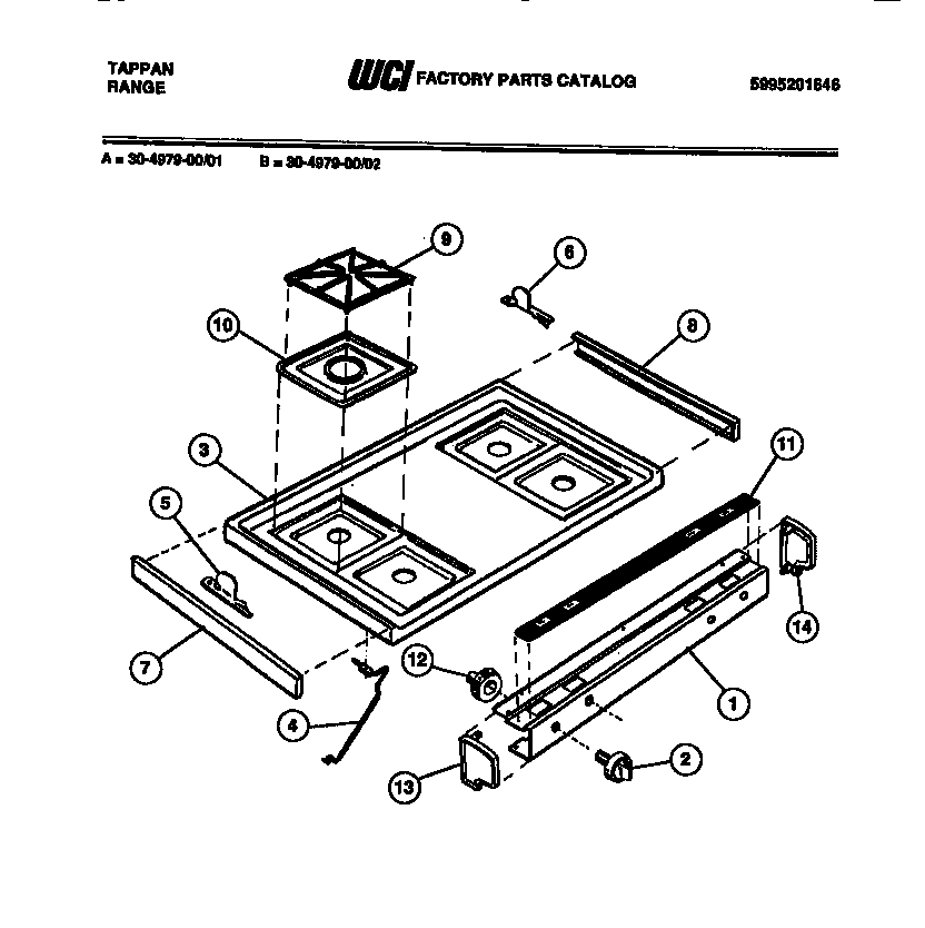 COOKTOP PARTS