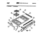 Tappan 30-4979-00-02 cooktop parts diagram