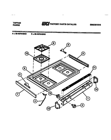 Cooktop parts