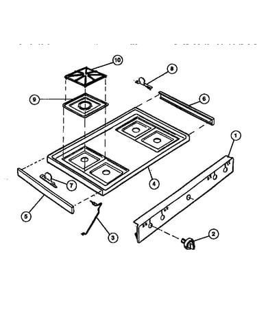 Cooktop parts
