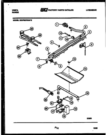 Burner, manifold and gas control