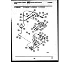 Tappan 72-3989-00-01 burner, manifold and gas control diagram