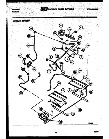 Burner, manifold and gas control