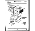 Tappan 95-1587-66-04 system and automatic defrost parts diagram