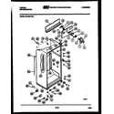 Tappan 95-1997-23-03 cabinet parts diagram
