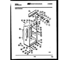 Tappan 95-1997-23-03 cabinet parts diagram