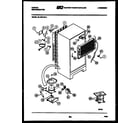 Tappan 95-1997-66-03 system and automatic defrost parts diagram