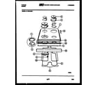 Tappan 31-7969-00-01 cooktop and broiler parts diagram