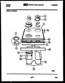 Cooktop and broiler parts