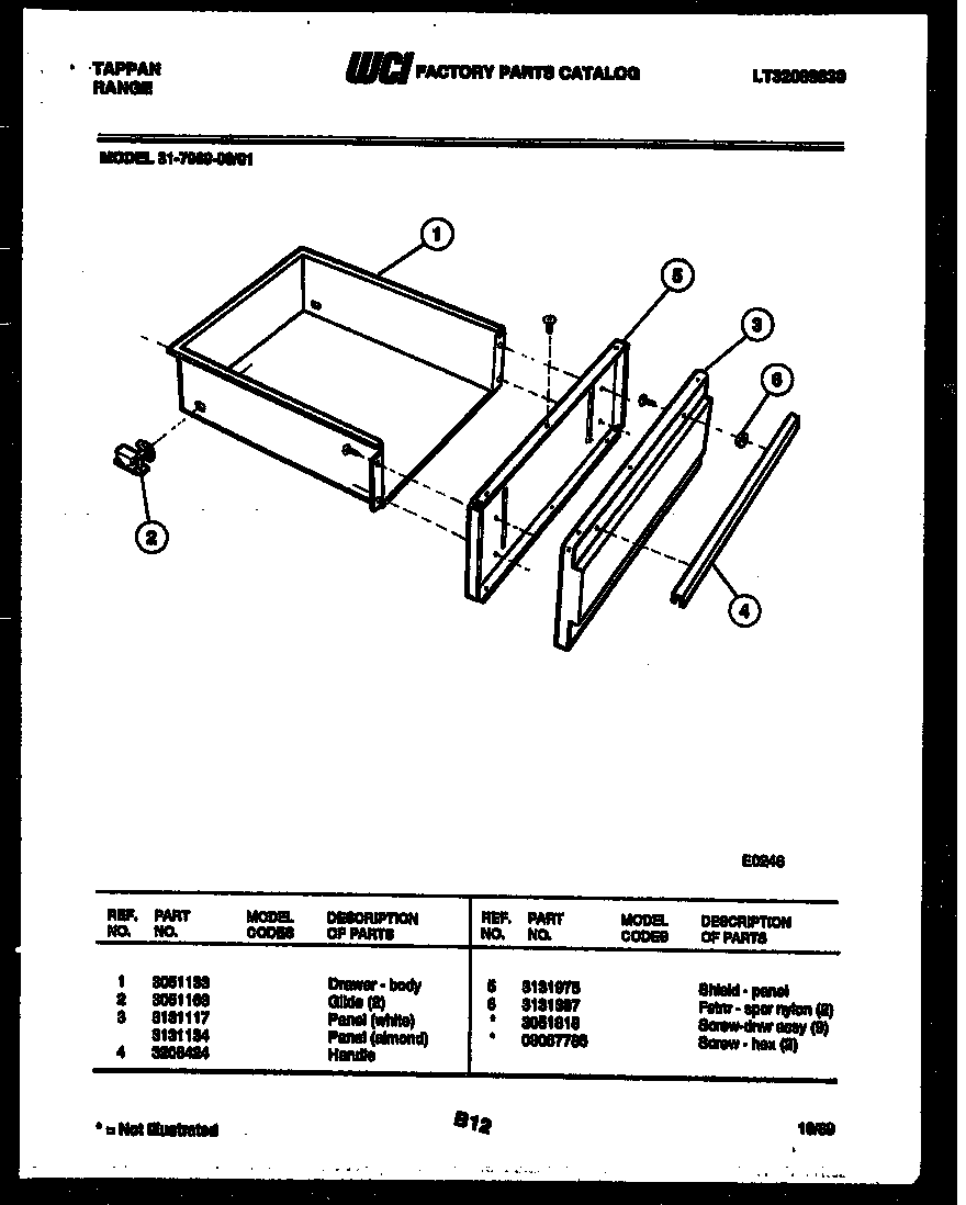 DRAWER PARTS