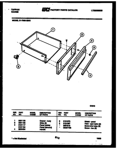 Drawer parts