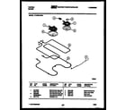 Tappan 31-2769-23-01 broiler parts diagram