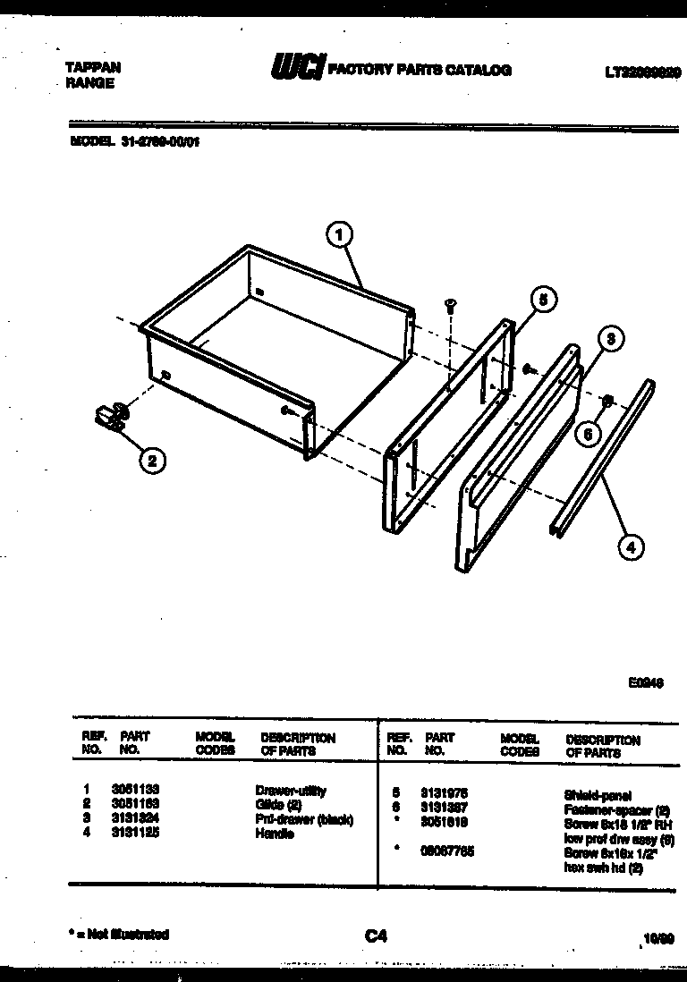 DRAWER PARTS