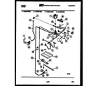 Tappan 30-6538-66-04 burner, manifold and gas control diagram