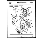 Tappan 30-3988-00-03 burner, manifold and gas control diagram