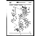 Tappan 30-2759-23-01 burner, manifold and gas control diagram