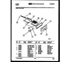 Tappan 30-7647-00-03 broiler drawer parts diagram