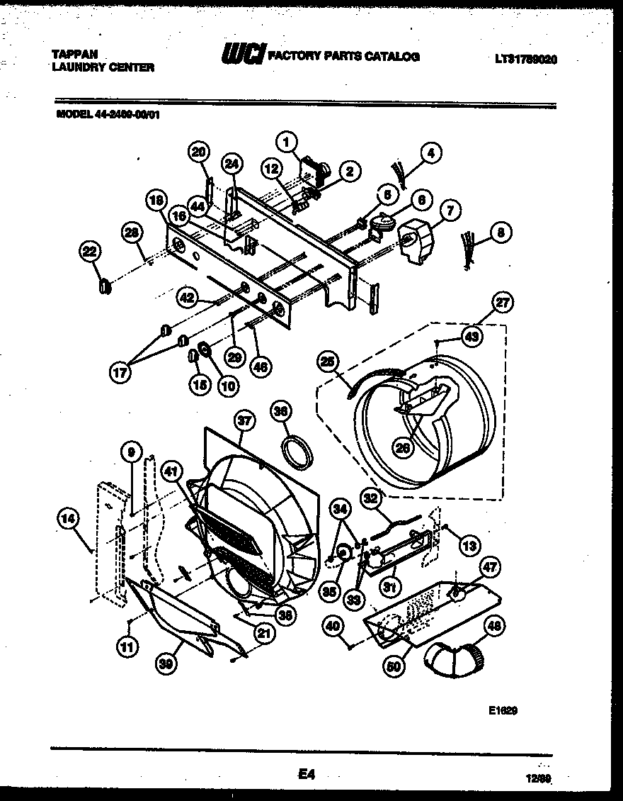 Console, control and drum