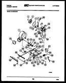 Motor, blower and idler arm assembly