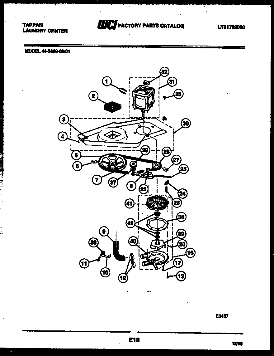 Washer drive system and pump