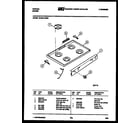 Tappan 72-2547-00-08 cooktop parts diagram