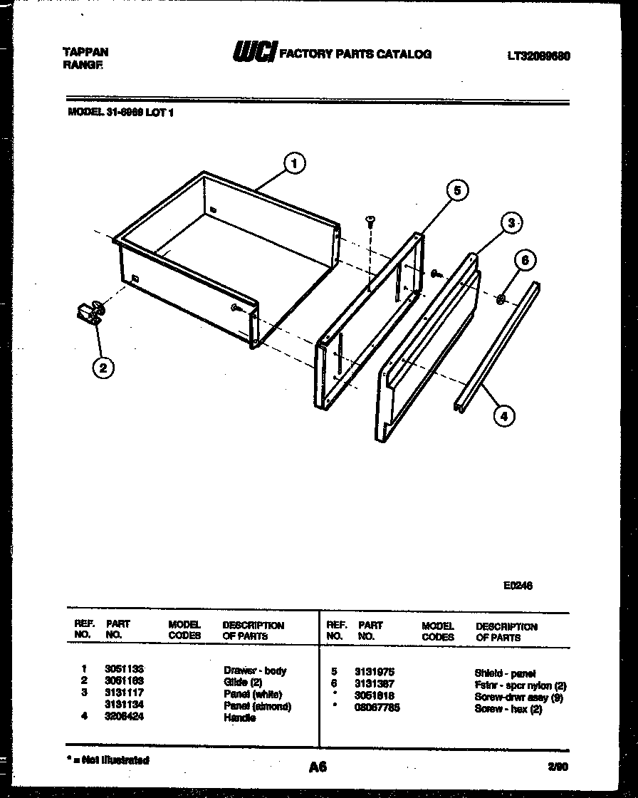 DRAWER PARTS