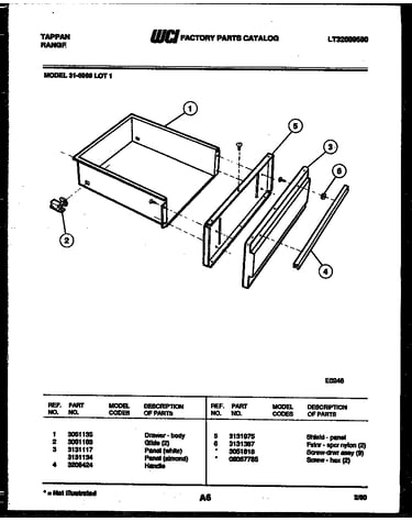 Drawer parts