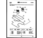 Tappan 31-6969-00-01 broiler parts diagram