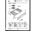 Tappan 30-2769-00-02 cooktop parts diagram