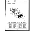Tappan 30-2769-00-02 door parts diagram