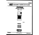 Tappan 72-3657-00-09 cover page diagram