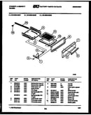 Broiler drawer parts