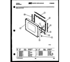 Tappan 56-2179-10-01 door parts diagram