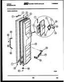 Freezer door parts