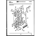 Tappan 95-2497-00-02 cabinet parts diagram