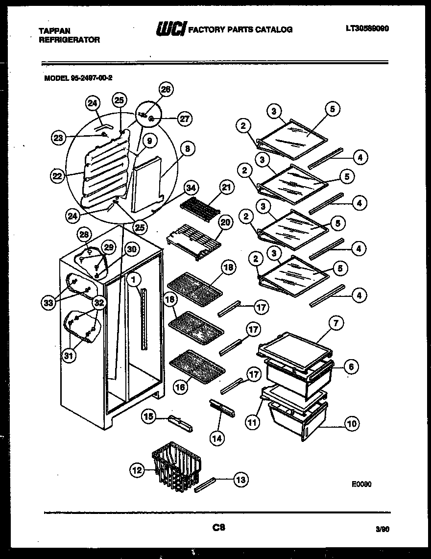 Shelves and supports