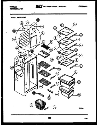 Shelves and supports