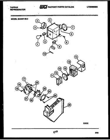 Refrigerator control assembly, damper control assembly and f