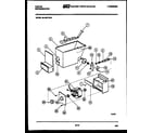 Tappan 95-2497-00-02 ice dispenser diagram