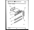 Tappan 57-2707-10-03 extrusion assembly diagram