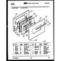 Tappan 32-0117-00-03 door parts diagram