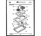 Tappan 13-2589-00-01 burner parts diagram