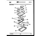 Tappan 13-2589-00-01 cooktop parts diagram