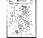 Tappan 30-6759-00-02 burner, manifold and gas control diagram