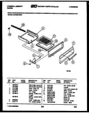Broiler drawer parts