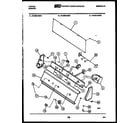 Tappan 46-2850-00-01 console and control parts diagram