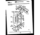 Tappan 95-1980-00-00 cabinet parts diagram