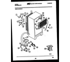 Tappan 95-1980-00-00 system and automatic defrost parts diagram